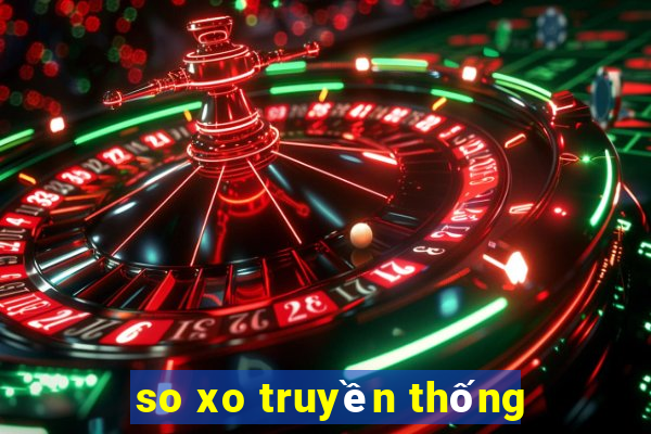 so xo truyền thống