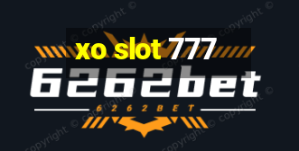 xo slot 777