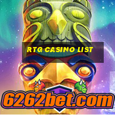 rtg casino list