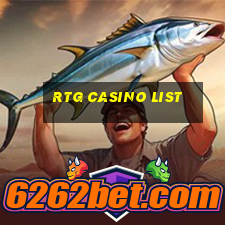 rtg casino list