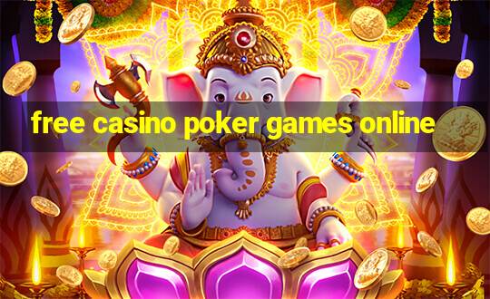 free casino poker games online