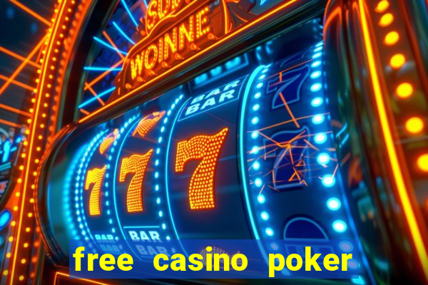 free casino poker games online