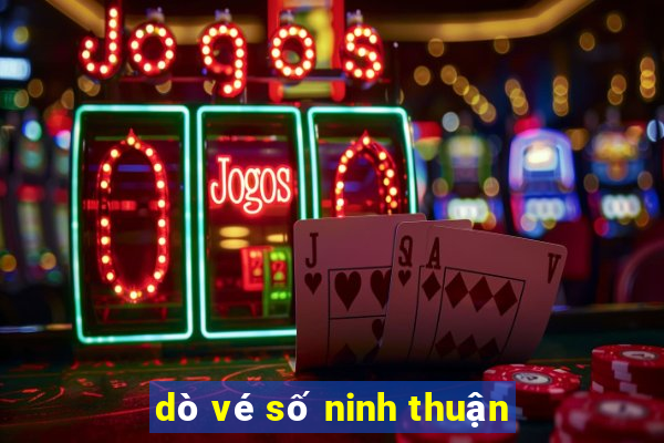 dò vé số ninh thuận