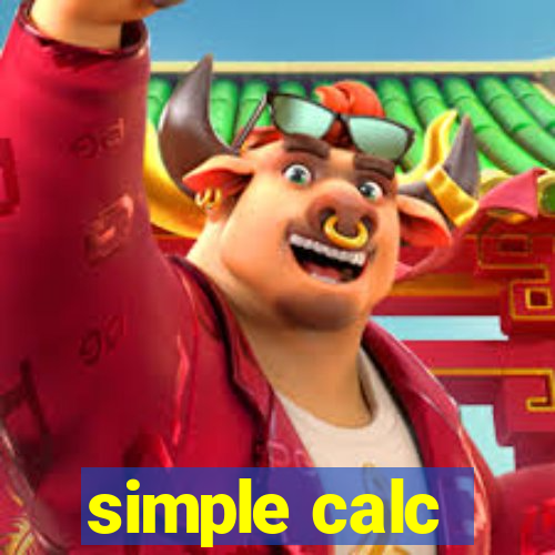 simple calc