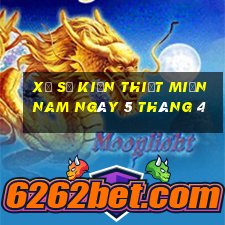 xổ số kiến thiết miền nam ngày 5 tháng 4