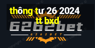 thông tư 26 2024 tt bxd