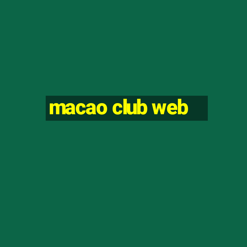 macao club web