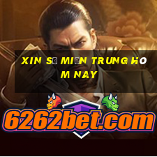 xin số miền trung hôm nay