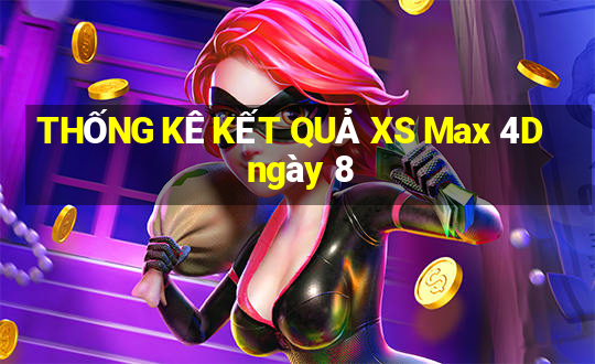 THỐNG KÊ KẾT QUẢ XS Max 4D ngày 8