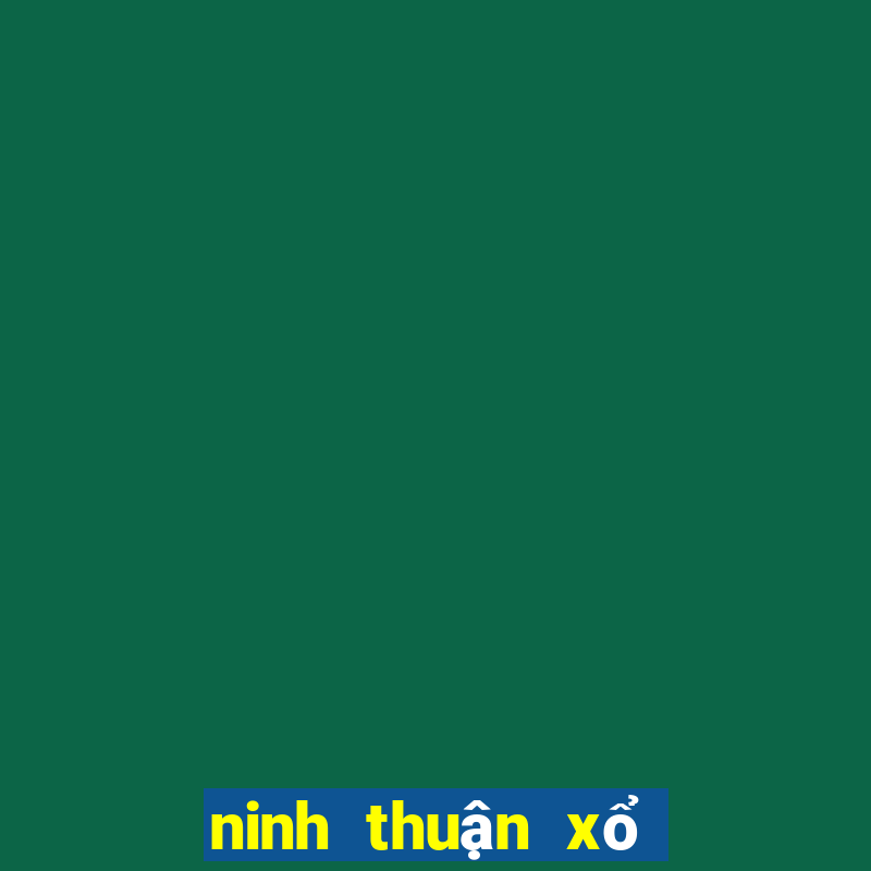 ninh thuận xổ số miền trung