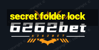 secret folder lock