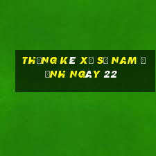 Thống kê Xổ Số nam định ngày 22