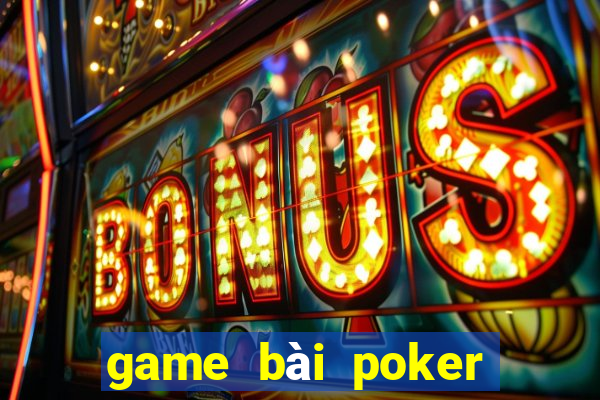 game bài poker trên iphone