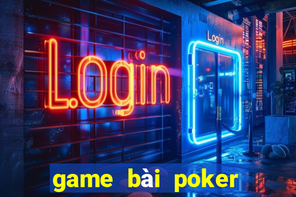 game bài poker trên iphone