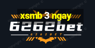 xsmb 3 ngay