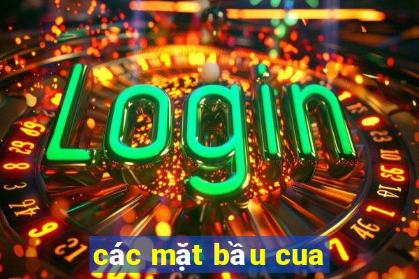 các mặt bầu cua