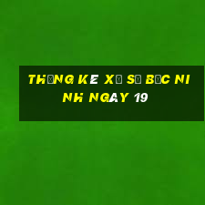 Thống kê Xổ Số bắc ninh ngày 19