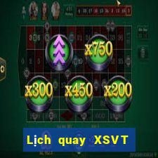 Lịch quay XSVT ngày 15