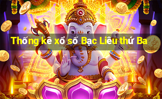 Thống kê xổ số Bạc Liêu thứ Ba