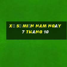 xổ số miền nam ngày 7 tháng 10