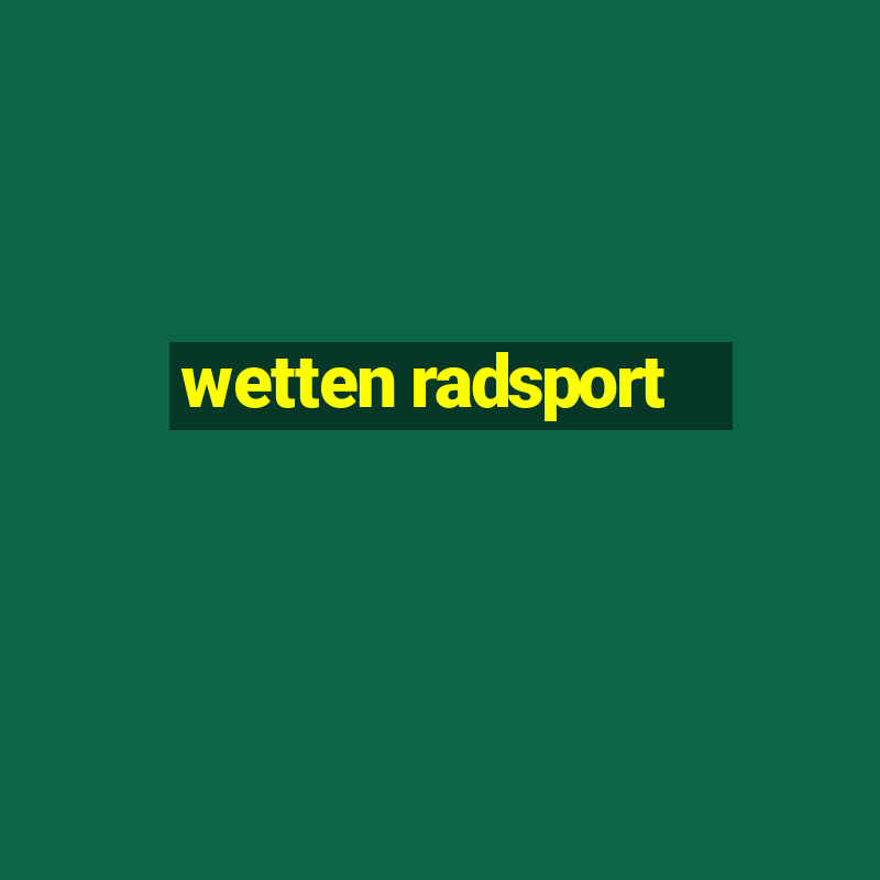 wetten radsport