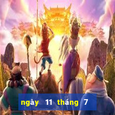 ngày 11 tháng 7 xổ số bến tre