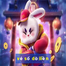 vé số dò liền