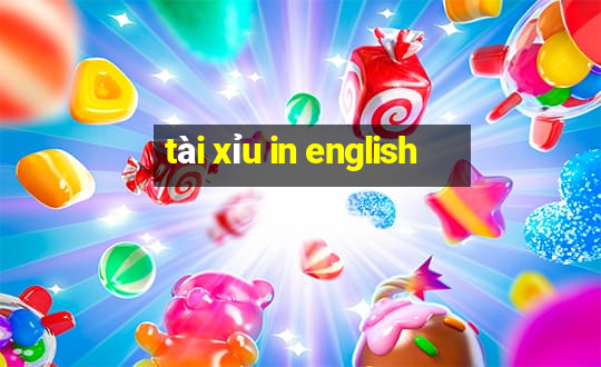 tài xỉu in english