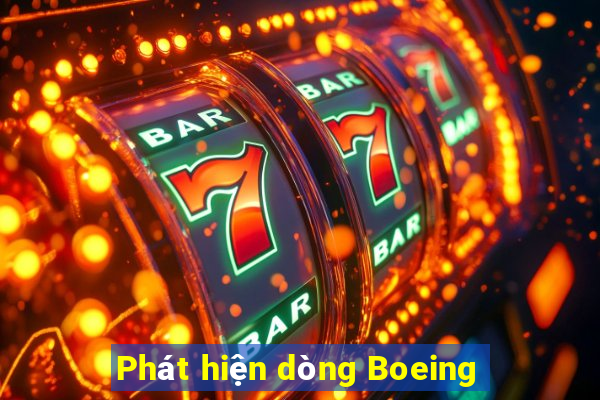 Phát hiện dòng Boeing