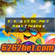 xổ số đà lạt chủ nhật ngày 7 tháng 4