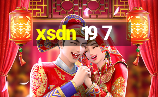 xsdn 19 7