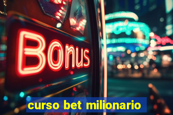 curso bet milionario