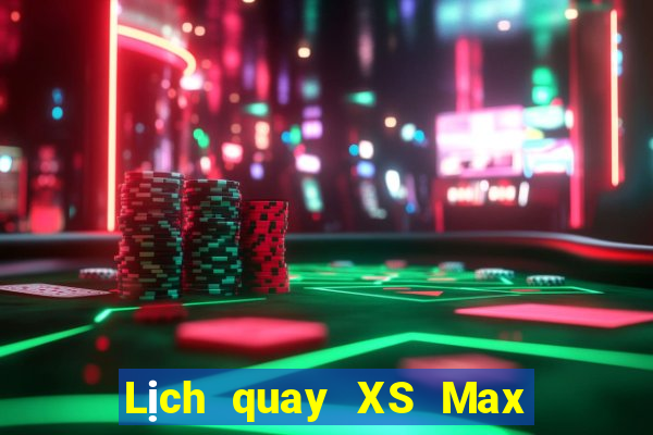 Lịch quay XS Max 3D ngày 26