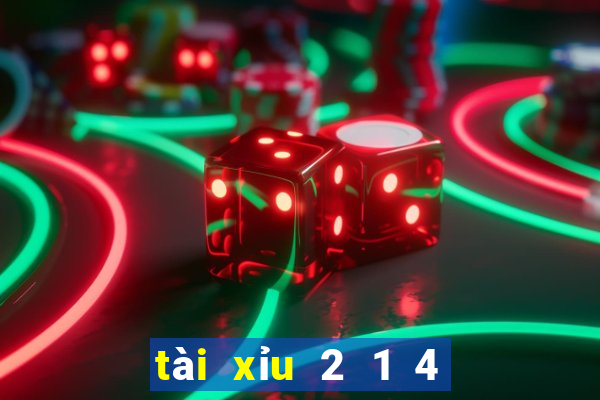 tài xỉu 2 1 4 là sao