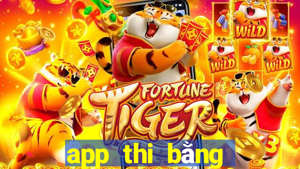 app thi bằng lái xe