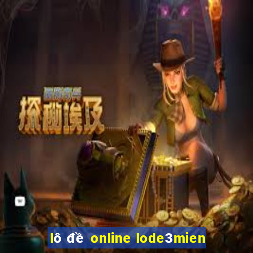 lô đề online lode3mien