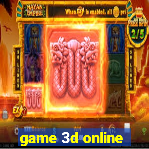 game 3d online