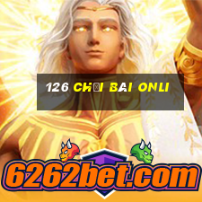 126 Chơi bài onli