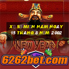 xổ số miền nam ngày 15 tháng 8 năm 2002