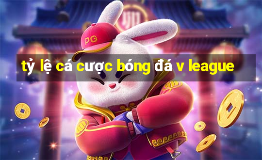 tỷ lệ cá cược bóng đá v league