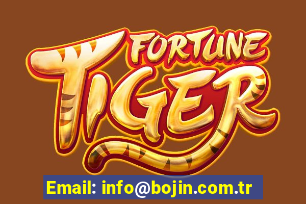 Email: info@bojin.com.tr