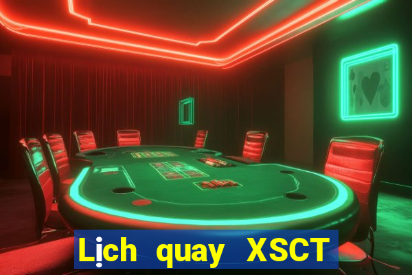 Lịch quay XSCT hôm nay