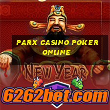 parx casino poker online