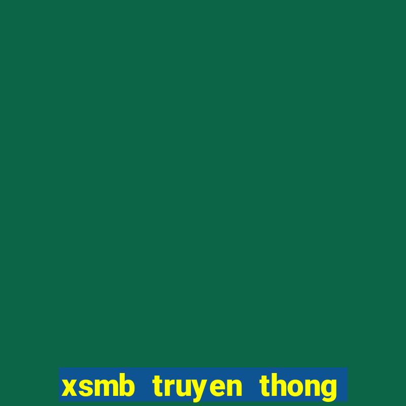 xsmb truyen thong 30 ngay truoc