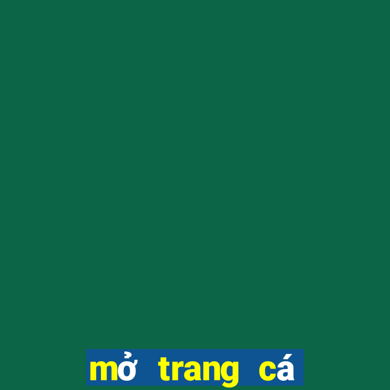 mở trang cá cược bóng đá