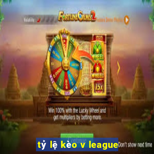 tỷ lệ kèo v league