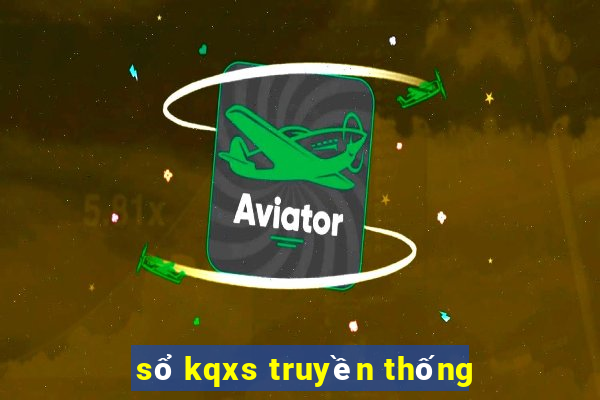 sổ kqxs truyền thống