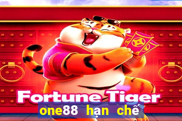 one88 hạn chế màu đỏ