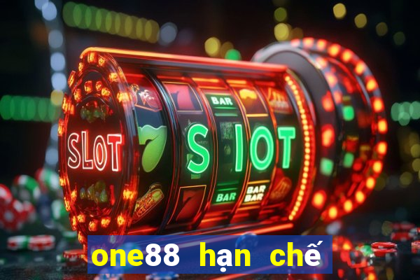 one88 hạn chế màu đỏ