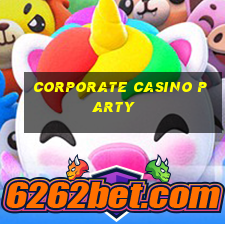 corporate casino party